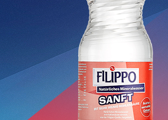 Filippo Sanft 1,0-Liter-PET-Flasche