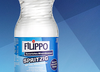 Filippo Spritzig 1,0-Liter-PET-Flasche