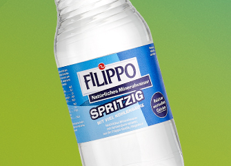 Filippo spritzig 1,0-Liter-PET-Flasche